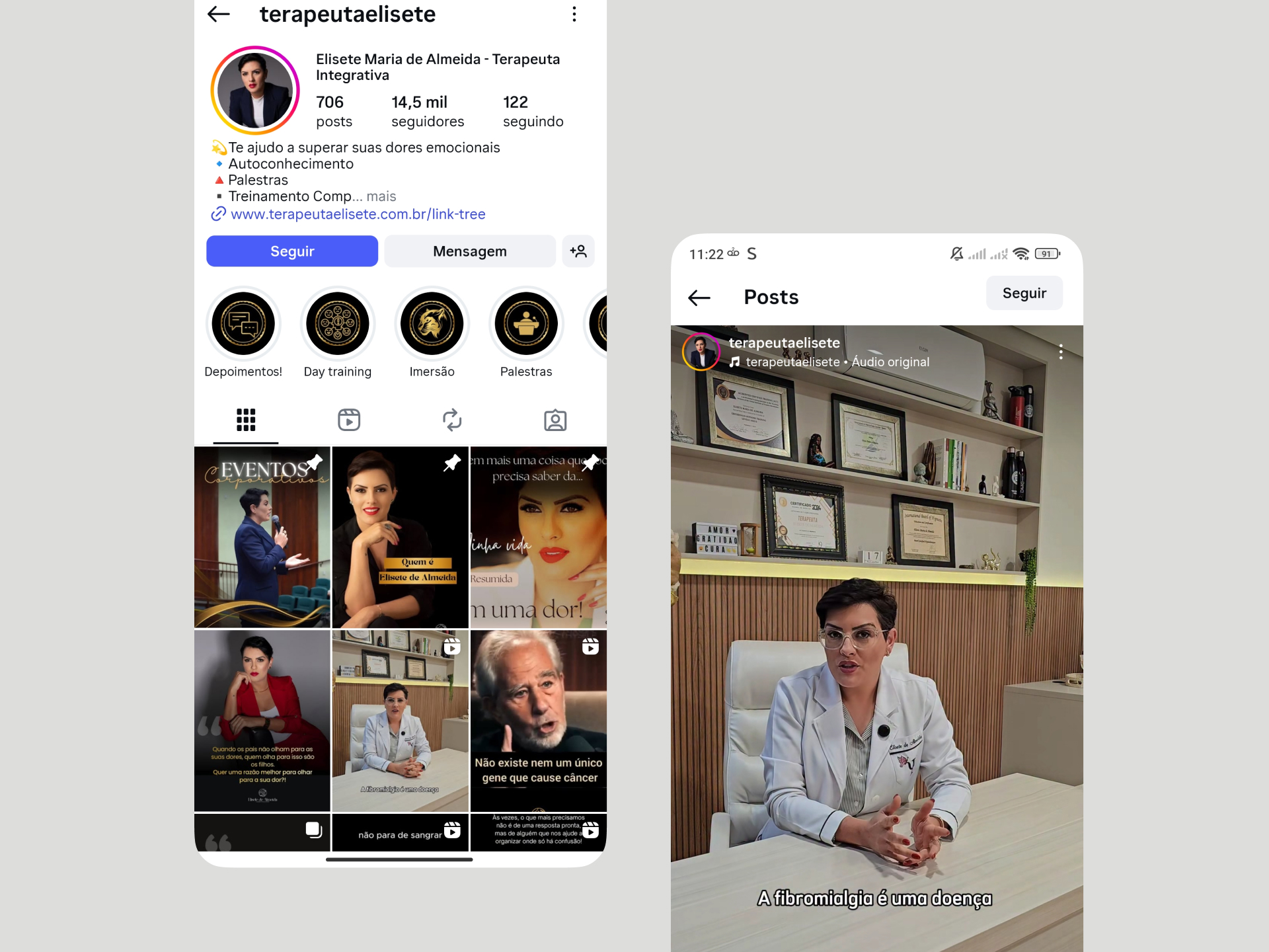 Case Elisete - Instagram